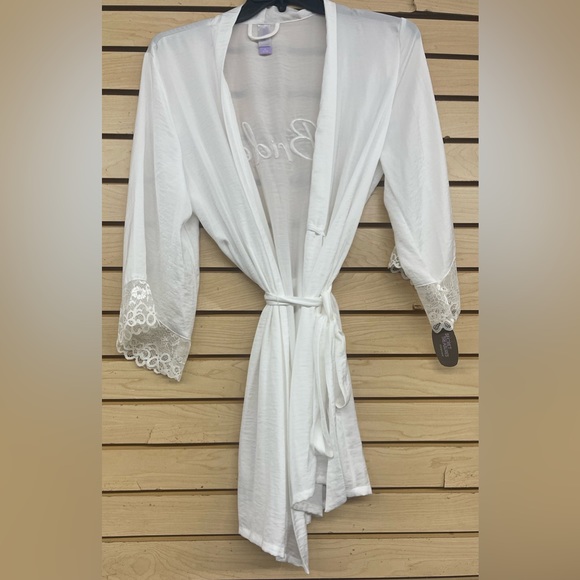 Secret Treasures Women’s Robe Satin “Bride” - Picture 2 of 6